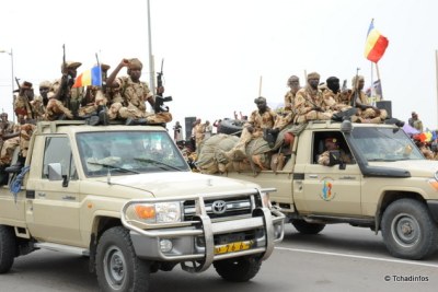 Des soldats tchadiens