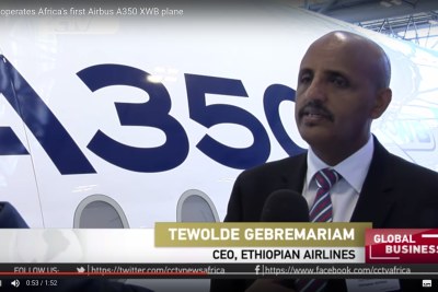 Ato Tewolde Gebremariam, Group CEO of Ethiopia Airlines