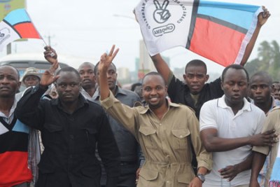 Chadema supporters (file photo).