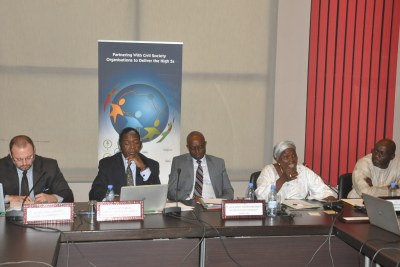 Atelier Consultations Régionales BAD - Organisations de la Société Civiles de l'Afrique de l'Ouest pour les Top 5, Dakar le 31-08-2016.