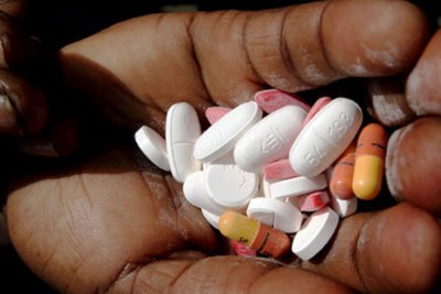 HIV/Aids drugs (file photo).