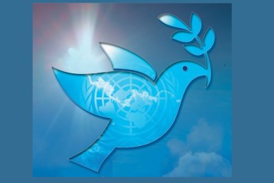 Logo de la journée internationale de la paix