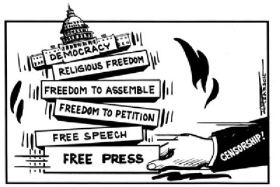 Freedom of press.