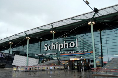 Odong was found dead at Amsterdam Airport Schiphol (file photo).