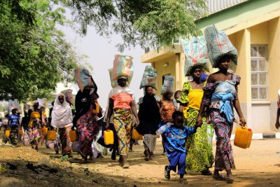 IDPs in North-East Nigeria (file photo).