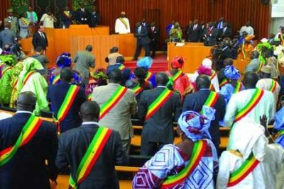 Les députés sénégalais à l assemblée nationale