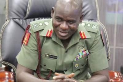 Nigerian Chief of Army Staff, Lieutenant General Tukur Buratai.
