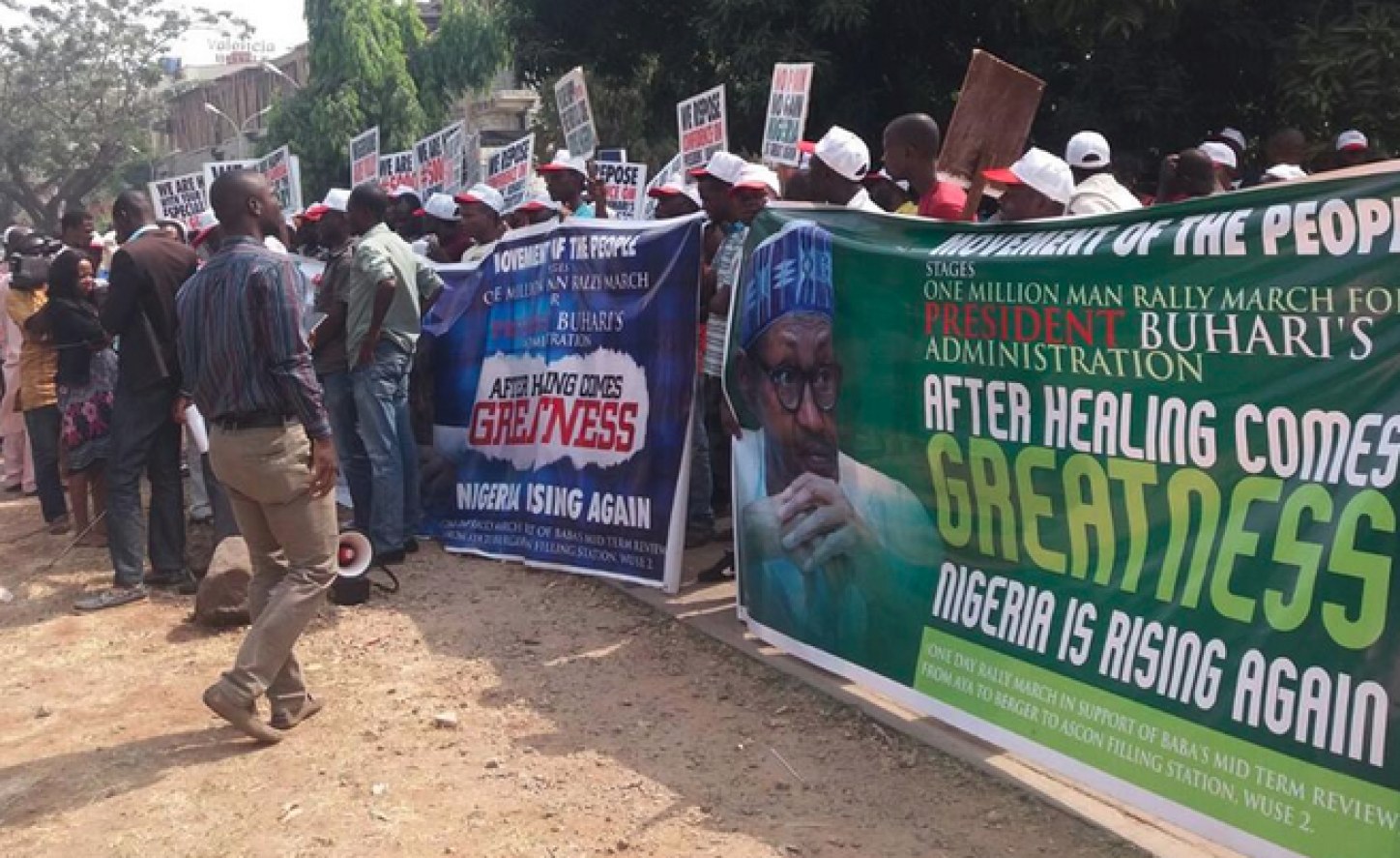 Nigeria: Group Hold One Million Man Support March for Buhari ...