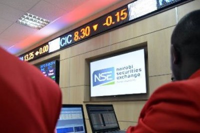 The Nairobi Securities Exchange (file photo).