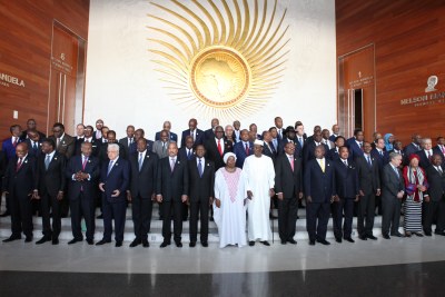 Photo de famille des membres de l'Union africaine