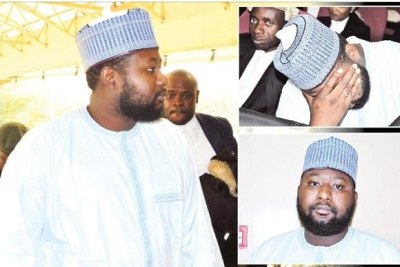 Shamsudeen Bala Mohammed who is standing trial for fraud is the son of a former FCT Minister Bala Mohammed.