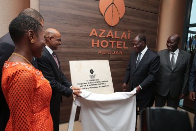 Inauguration Hôtel Azalai Abidjan