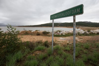 Theewaterskloof Dam provides more than half of Cape Town’s water.