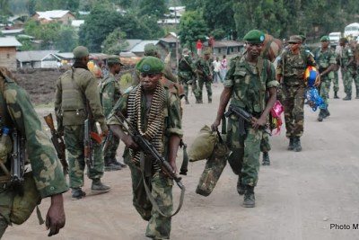 FARDC soldiers.