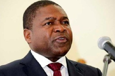 Filipe Nyusi, président de la république du Mozambique