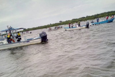Boats at Lamu (file photo).