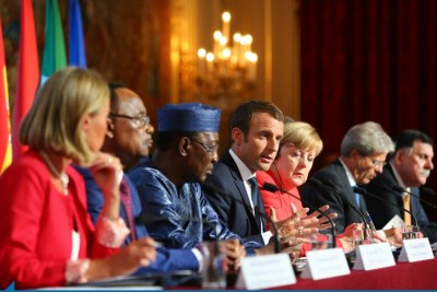 Mini-sommet euro-africain avec les chefs d'état et de gouvernement