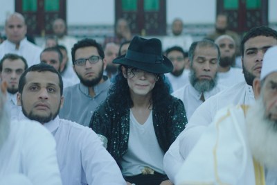Screenshot from the movie, Sheikh Jackson.