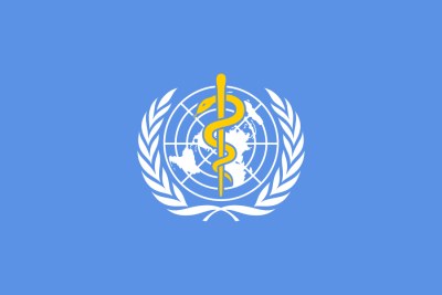 Flag of the World Health Organization.