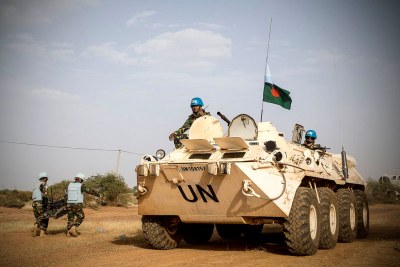 Des Casques bleus au Mali