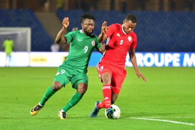 Nigeria play Sudan in the CHAN 2018 semi-final,