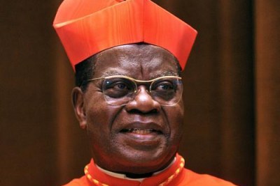 Cardinal Laurent Monsengwo Pasinya.