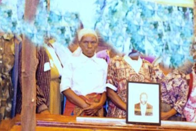 A photo of Wambui Muturi in the family’s album. The 80-year-old and her two accomplices were killed by police.