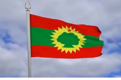 The flag of the Oromia region.