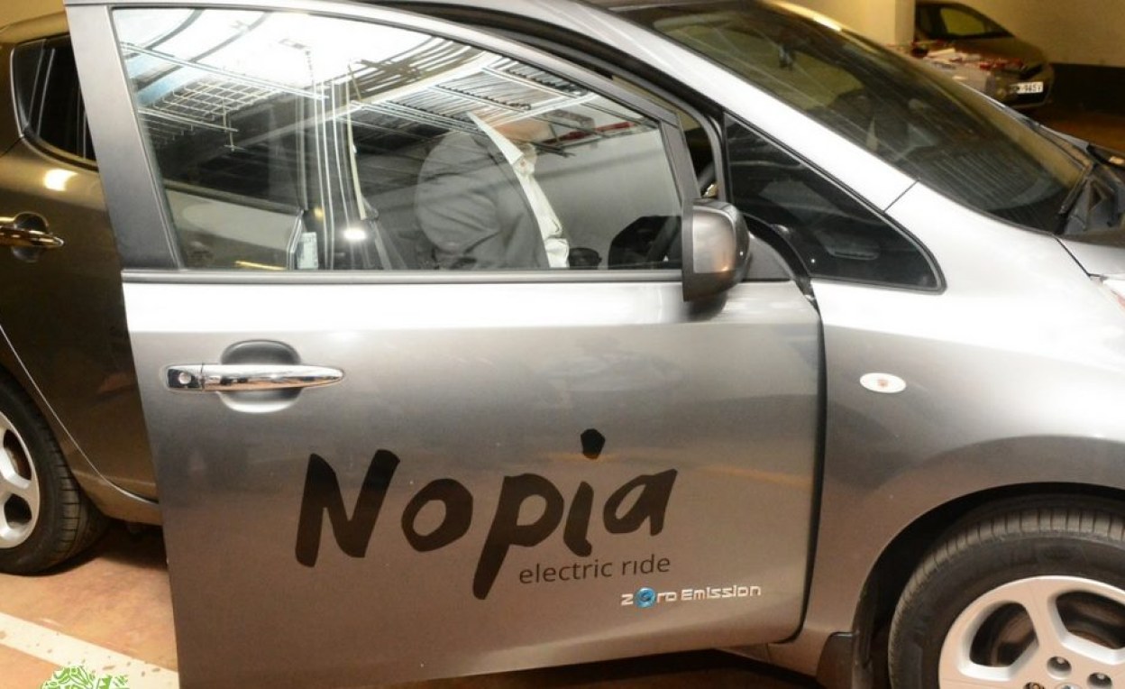 Kenya Nairobi Going Green With Nopia Ride AllElectric Vehicle Cab Service
