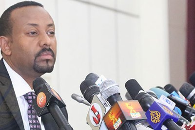 Prime Minister Abiy Ahmed.