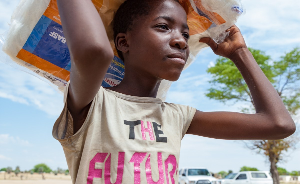 PhotoEssay » Mosquito Nets in Rural Namibia Hope to Curb Spread of