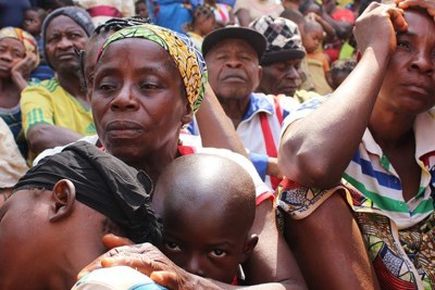 Des familles camerounaises ont trouvé refuge à Utanga, Obanliku, au Nigéria, après avoir fui l'insécurité dans les régions anglophones du Cameroun.