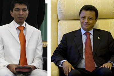 Rajoelina et Ravalomanana