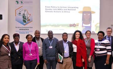 Nouvelle Ã©tape dans la lutte contre le changement climatique en Afrique