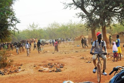 Kongoussi town in Burkina-Fasso