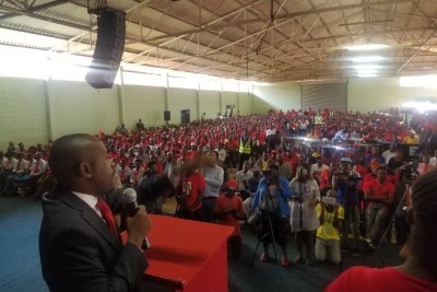 A memorial for the late MDC leader Morgan Tsvangirai was held in Harare on Febuary 14, 2019.