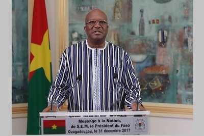 Le président du Faso