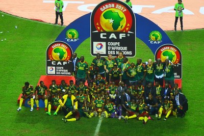 2017 African Cup of Nations winners Cameroon.