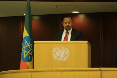 Le Premier ministre éthiopien, Abiy Ahmed
