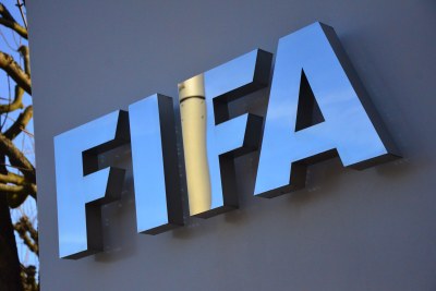 Fifa sign at the Fifa headquarters in Zurich.