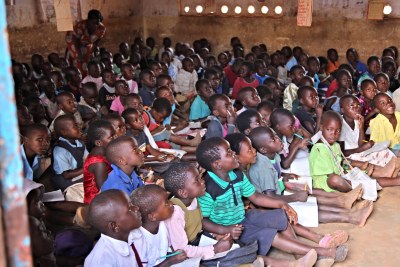 Des écoliers au Malawi (Illustration)