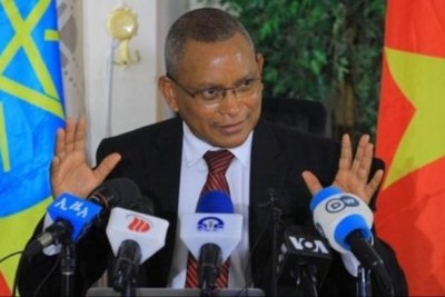 Debretsion Gebremichael (PhD), président du Front de libération du peuple du Tigré (TPLF), le parti au pouvoir de l’État régional du Tigré.