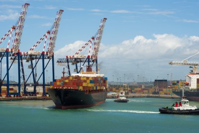 Le port de Durban, le terminal maritime le plus grand et le plus fréquenté d'Afrique subsaharienne.