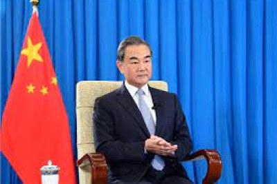 Wang Yi, ministre chinois des Affaires étrangères .