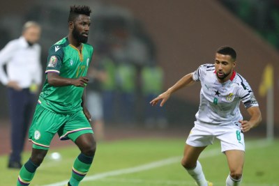 Les Comores affrontent le Ghana dans le cadre de la Coupe d’Afrique des Nations TotalEnergies le 18 janvier 2022.