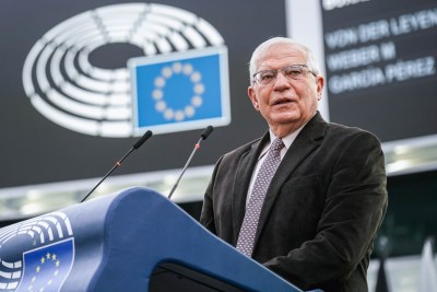 European Union foreign policy chief, Josep Borrell, at a meeting of the European Council in April 2022.