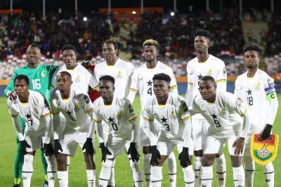 L'équipe du Ghana au CHAN 222