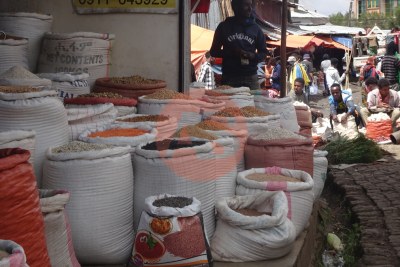 A market in Ethiopia.
