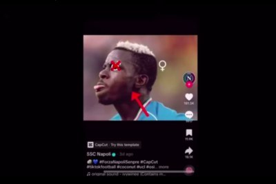 Napoli has said they never meant to offend Victor Osimhen after the striker's agent threatened legal action over a video the club posted on Tik Tok, mocking him for missing a penalty.