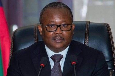 Le Président de la République de Guinée Bissau, le Général Umaro Sissoco Embaló